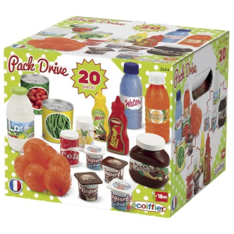 ECOIFFIER CHEF Pack Drive Accessoires Dinette - 20 pieces - 100% chef 32,99 €