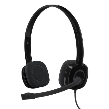 Casques avec Microphone Logitech 981-000589 Noir 91,99 €