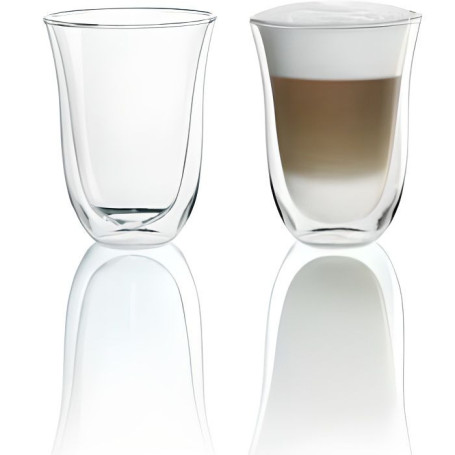 DELONGHI Lot de 2 tasses Latte Macchiato - 22 cl 23,99 €