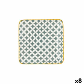 Plateau apéritif Quid Pippa Carré Céramique Multicouleur (15,5 x 15,5 cm 51,99 €