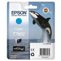 Epson Cartouche Orque T7602 Cyan 36,99 €