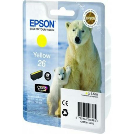 Cartouche d'encre originale Epson 26 Jaune 34,99 €