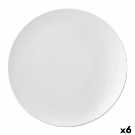 Assiette plate Ariane Vital Coupe Céramique Blanc (24 cm) (6 Unités) 60,99 €