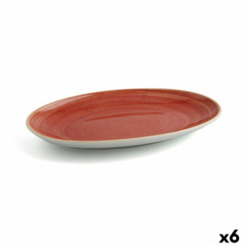 Plat à Gratin Ariane Terra Oblongue Céramique Rouge (Ø 32 cm) (6 Unités) 169,99 €
