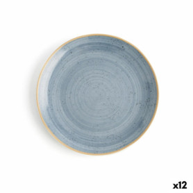 Assiette plate Ariane Terra Céramique Bleu (Ø 21 cm) (12 Unités) 119,99 €