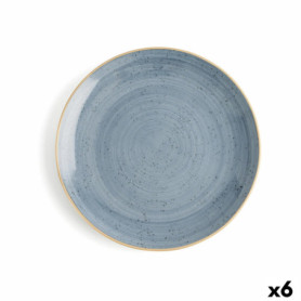 Assiette plate Ariane Terra Céramique Bleu (Ø 27 cm) (6 Unités) 107,99 €