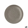 Assiette plate Ariane Oxide Céramique Gris (Ø 27 cm) (6 Unités) 93,99 €
