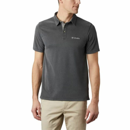 Polo à manches courtes homme Columbia Nelson Point Noir 58,99 €