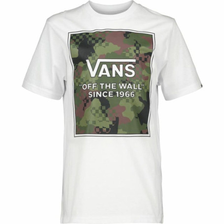 T-shirt à manches courtes homme Vans Camo Check Blanc 37,99 €