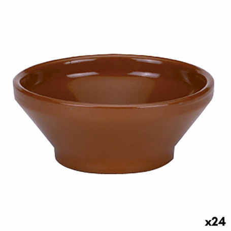 Bol Raimundo Soupe Faïence Céramique Marron (16 cm) (24 Unités) 101,99 €