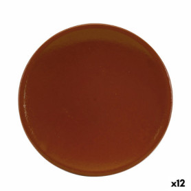 Assiette Raimundo Réfracteur Faïence Céramique Marron (22 cm) (12 Unités 135,99 €