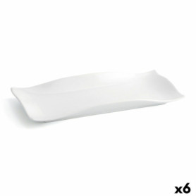 Assiette plate Quid Gastro Fun Céramique Blanc (29,5 x 11 x 3 cm) (6 Uni 67,99 €