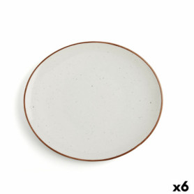 Assiette plate Ariane Terra Céramique Beige (30 x 27 cm) (6 Unités) 119,99 €