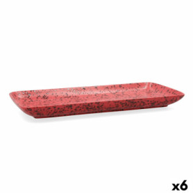 Plat à Gratin Ariane Oxide Céramique Rouge (36 x 16,5 cm) (6 Unités) 159,99 €