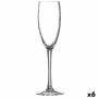 Coupe de champagne Ebro Transparent verre (160 ml) (6 Unités) 33,99 €