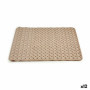 Tapis de bain Tressé Beige PVC (0,03 x 50 x 50 cm) (12 Unités) 139,99 €