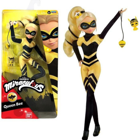 Miraculous Ladybug - Poupée mannequin 26 cm : Queen Bee - BANDAI 32,99 €