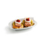 Assiette Quid Gastro Fun Petit Céramique Blanc (15,5 x 10 cm) (Pack 12x) 50,99 €