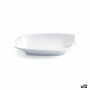 Assiette Quid Gastro Fun Petit Céramique Blanc (15,5 x 10 cm) (Pack 12x) 50,99 €