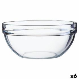 Saladier Luminarc Transparent verre (Ø 26 cm) (6 Unités) 91,99 €