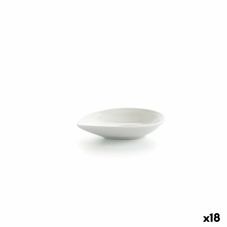 Bol Ariane Alaska Volet Mini Céramique Blanc (10 x 8 x 2,2 cm) (18 Unité 46,99 €