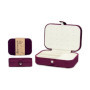 Boîte à bijoux Velours Bordeaux (16,2 x 6 x 11,5 cm) (12 Unités) 139,99 €