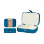 Boîte à bijoux Bleu Velours (16,2 x 6 x 11,5 cm) (12 Unités) 139,99 €