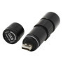 Lampe Torche LED EDM USB Rechargeable Zoom Mini Noir Aluminium 120 Lm 23,99 €