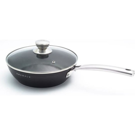 Sauteuse 28 cm + couvercle en verre BLACK EDITION 59,99 €