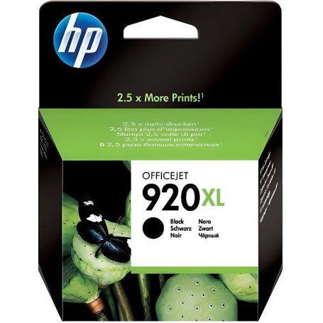 HP 920XL Cartouche d'encre noire grande capacité authentique (CD975AE) p 69,99 €