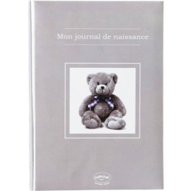 MON JOURNAL DE NAISSANCE OURSON TAUPE 26,99 €