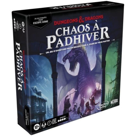 Dungeons & Dragons: Chaos a Padhiver. jeu d'enquete façon Escape Game. j 58,99 €