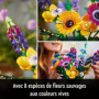 LEGO Icons 10313 Bouquet de Fleurs Sauvages. Plantes Artificielles avec 68,99 €