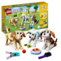 LEGO Creator 3-en-1 31137 Adorables Chiens. Figurines de Teckel. Carlin. 39,99 €