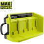 Chargeur 36V 3 ports 4.0 A RYOBI MAXPOWER 139,99 €