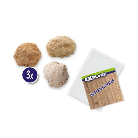 Géodes a ouvrir 21,99 €