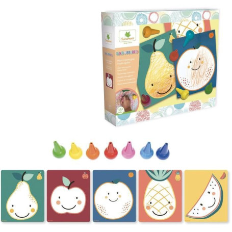 BABYSSIMO - MAXI CRAYONS GRAS - FRUITS 29,99 €