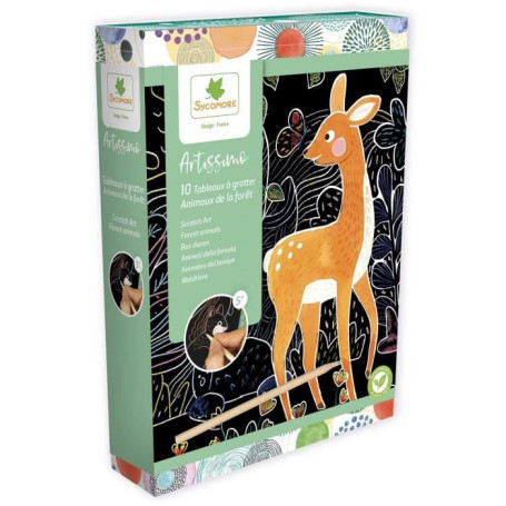 ARTISSIMO - PM SCRATCH ART - ANIMAUX DE LA FOReT 20,99 €
