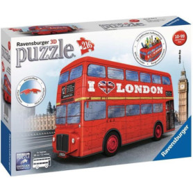 Puzzle 3D Bus londonien - Ravensburger - Véhicule 216 pieces - sans coll 44,99 €
