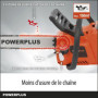 Tronçonneuse a batterie 40V Dual Power POWDPGSET33 - Guide de 350 mm mot 269,99 €