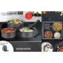 Batterie de cuisine ARTHUR MARTIN AM777GM Set de 3 casseroles - Gris Mat 52,99 €