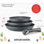 Batterie de cuisine ARTHUR MARTIN AM521GM Set de 3 poeles - Gris Mat 20- 57,99 €