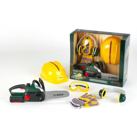 KLEIN - Jouet - Set bûcheron Bosch avec tronçonneuse électronique. 5 pie 91,99 €
