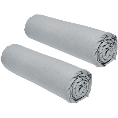 Lot de 2 draps housses TODAY Essential - 160 x 200 cm - 2 personnse 100% 43,99 €