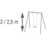 Siege de balançoire 1.9-2.5 m J-478 - TRIGANO 35,99 €