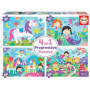 MULTI 4 EN 1 JUNIOR - AMIS FANTASTIQUES - 4 puzzles progressifs 25,99 €