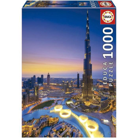 BURJ KHALIFA. ÉMIRATS ARABES UNIS - Puzzle de 1000 pieces 27,99 €