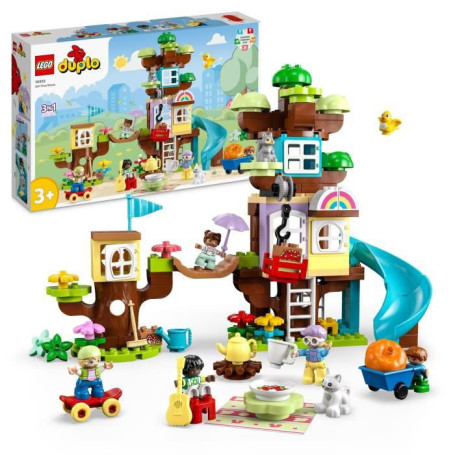 LEGO DUPLO 10993 La Cabane dans l'Arbre 3-en-1. Jouet Éducatif pour Enfa 109,99 €