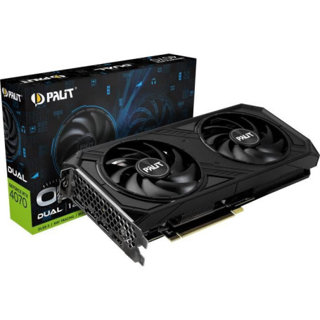 PALIT Carte Graphique - GeForce RTX 4070 Dual - 12Go 679,99 €