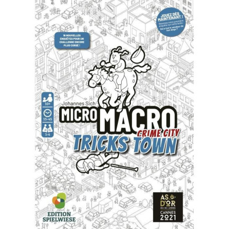 MICRO MACRO CRIME CITY 3 - TRICKS TOWN 35,99 €